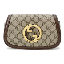 将图像加载到图库查看器中,GUCCI Blondie Belt Bag Beige/Brown703807 PVC Leather