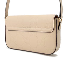 将图像加载到图库查看器中,GUCCI GG Super Mini Shoulder Bag Beige772794 Leather