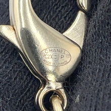 将图像加载到图库查看器中,CHANEL Heart Rhinestone Pearl Long Necklace Pink Gold Plated Rhinestone Faux Pearl