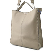 Load image into Gallery viewer, FENDI Peekaboo I See You 2-Way Tote Bag Beige7VA528 Leather