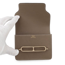 Load image into Gallery viewer, HERMES ★Roulis Roulis Slim Etoupe Chevre Myzore Goatskin
