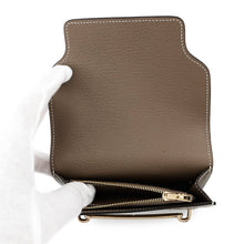 Load image into Gallery viewer, HERMES ★Roulis Roulis Slim Etoupe Chevre Myzore Goatskin