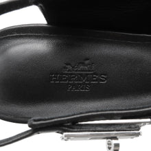 将图像加载到图库查看器中,HERMES Pumps Lover Black Leather Size 38