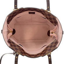 将图像加载到图库查看器中,LOUIS VUITTON Jersy Brown/PinkN44041 Damier Ebene Canvas Taurillon Leatherー