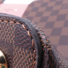 将图像加载到图库查看器中,LOUIS VUITTON Jersy Brown/PinkN44041 Damier Ebene Canvas Taurillon Leatherー