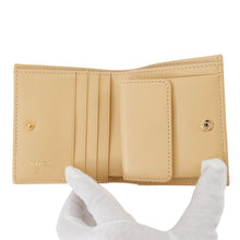 Load image into Gallery viewer, CHANEL Matelasse Bifold Wallet Compact Wallet Yellow/PurpleAP3519 Caviar Leather