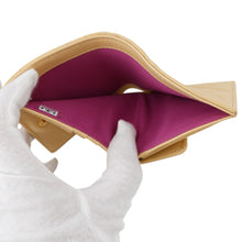 将图像加载到图库查看器中,CHANEL ★Matelasse Bifold Wallet Compact Wallet Yellow/PurpleAP3519 Caviar Leather