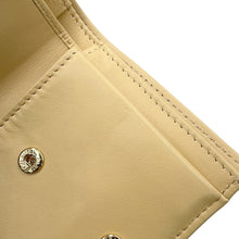 Load image into Gallery viewer, CHANEL Matelasse Bifold Wallet Compact Wallet Yellow/PurpleAP3519 Caviar Leather