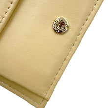 Load image into Gallery viewer, CHANEL Matelasse Bifold Wallet Compact Wallet Yellow/PurpleAP3519 Caviar Leather