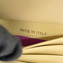 Load image into Gallery viewer, CHANEL Matelasse Bifold Wallet Compact Wallet Yellow/PurpleAP3519 Caviar Leather