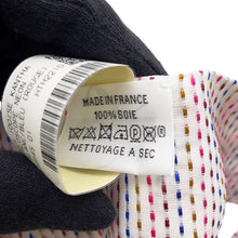 Load image into Gallery viewer, HERMES Twilly Chevaloscope Pointier White/Rose/VertH853954S Silk100%