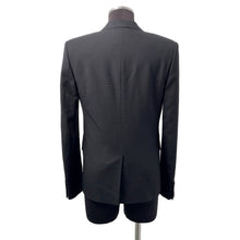 Load image into Gallery viewer, SAINT LAURENT PARIS 2B Tailored Jacket Size Chronomat 44 Black507472 Wool 100%