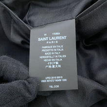 Load image into Gallery viewer, SAINT LAURENT PARIS 2B Tailored Jacket Size Chronomat 44 Black507472 Wool 100%