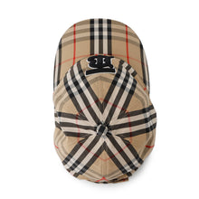 将图像加载到图库查看器中,BURBERRY TB logo baseball cap Size M Beige80385041 Cotton100%