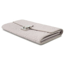 Load image into Gallery viewer, LOUIS VUITTON ★Portefeuille Sarah Metis Bloom GreyM13463 Monogram Empreinte Leather