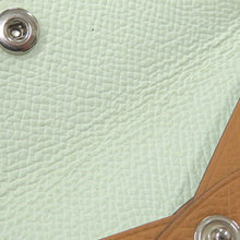 Load image into Gallery viewer, HERMES ★Calvi Duo Verso Gold/Vert fizz Epsom