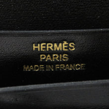 将图像加载到图库查看器中,HERMES ★Bearn Compact Black Box Calf Leather