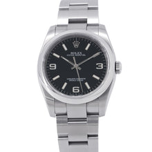 将图像加载到图库查看器中,ROLEX Oyster Perpetual W36mm Stainless Steel Black Dial116000