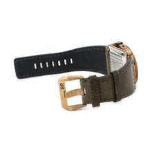 将图像加载到图库查看器中,Bell&Ross Diver Green Bronze Limited Edition 999 pieces W42mm Bronze Leather Green DialBR03-92-DIV-B