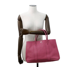 将图像加载到图库查看器中,HERMES Garden Party Tosca Negonda Leather Size PM