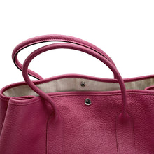 将图像加载到图库查看器中,HERMES Garden Party Tosca Negonda Leather Size PM