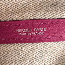 将图像加载到图库查看器中,HERMES Garden Party Tosca Negonda Leather Size PM