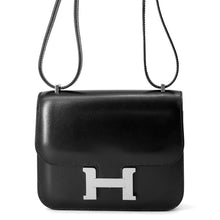 将图像加载到图库查看器中,HERMES Constance3 Miroir Black Box Calf Leather Size Mini