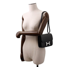 Load image into Gallery viewer, HERMES Constance3 Miroir Black Box Calf Leather Size Mini