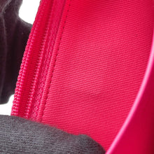 将图像加载到图库查看器中,CHANEL ★Boy's Chanel Chevron Chain Wallet PinkAP1117 Caviar Leather