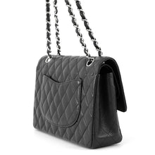 将图像加载到图库查看器中,CHANEL Matelasse ChainShoulder Bag BlackA01112 Caviar Leather Size 25