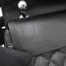 将图像加载到图库查看器中,CHANEL Matelasse ChainShoulder Bag BlackA01112 Caviar Leather Size 25