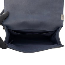 Load image into Gallery viewer, CHANEL Boy Chanel ChainShoulder Bag NavyA67086 Caviar Leather Size 25