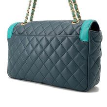 Load image into Gallery viewer, CHANEL Matelasse ChainShoulder Bag Green Lambskin