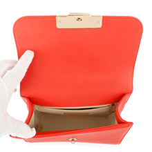 将图像加载到图库查看器中,CHANEL Clic Label 2-way Bag RedA93701 Leather