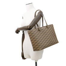 将图像加载到图库查看器中,BALENCIAGA ★BBMonogram Signature Shopper Bag Brown702698 PVC