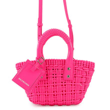 将图像加载到图库查看器中,BALENCIAGA Bistro 2wayBag Flow Pink678028 Patent Leather Size XXS