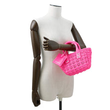将图像加载到图库查看器中,BALENCIAGA Bistro 2wayBag Flow Pink678028 Patent Leather Size XXS
