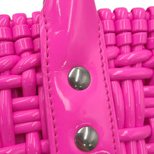 将图像加载到图库查看器中,BALENCIAGA Bistro 2wayBag Flow Pink678028 Patent Leather Size XXS