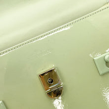 将图像加载到图库查看器中,Delvaux Tempe 2way Bag AmandAA0368ACP060DAM Patent Leather Size MM