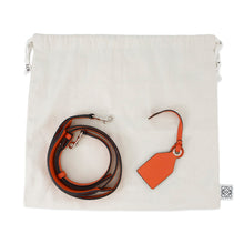 将图像加载到图库查看器中,LOEWE Amazona 2wayBag OrangeA039N07X02 Leather