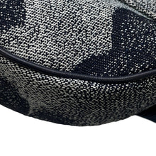 Load image into Gallery viewer, Dior Camouflage Saddle Crossbody Bag Navy Canvas