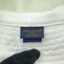 将图像加载到图库查看器中,LOUIS VUITTON ★Monogram Neon Reversible Bucket Hat Size L Neon Yellow/WhiteM7064L Cotton