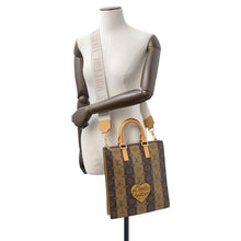 Load image into Gallery viewer, LOUIS VUITTON Sac Plat Messenger BrownM45969 Monogram stripe