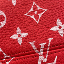 Load image into Gallery viewer, LOUIS VUITTON ★Speedy P9 Bandouliere RedM24425 Calf Leather Monogram Size 25