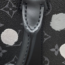 将图像加载到图库查看器中,LOUIS VUITTON LV × YK Sac Plat NoirM46404 Monogram Eclipse Painted Dot