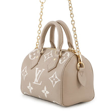 Load image into Gallery viewer, LOUIS VUITTON Speedy Bandouliere Tourterelle claimM46575 Monogram Empreinte Leather Size 20