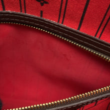 将图像加载到图库查看器中,LOUIS VUITTON Neverfull RedN51109 Damier Ebene Canvas Size PM