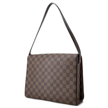 Load image into Gallery viewer, LOUIS VUITTON Tribeca Carre RedN51161 Damier Ebene Canvas