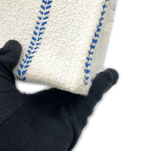 Load image into Gallery viewer, CELINE Small Cabas Thais Tote Bag White/Blue199162EYI.01BB Textile Leather Size Small