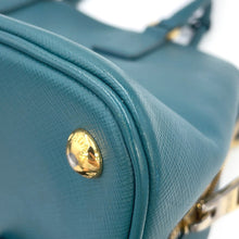 将图像加载到图库查看器中,PRADA 2way Handbag GreenBL0837 Saffiano LeatherLeather
